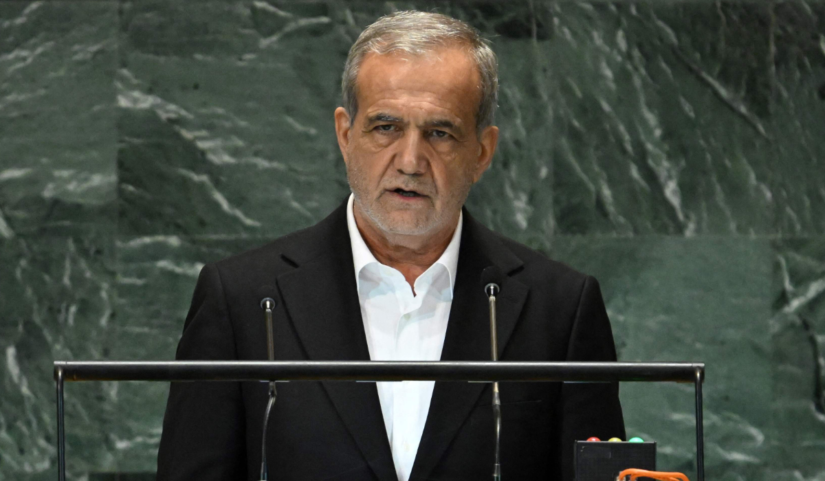 Iranian President Masoud Pezeshkian. (AFP file photo)