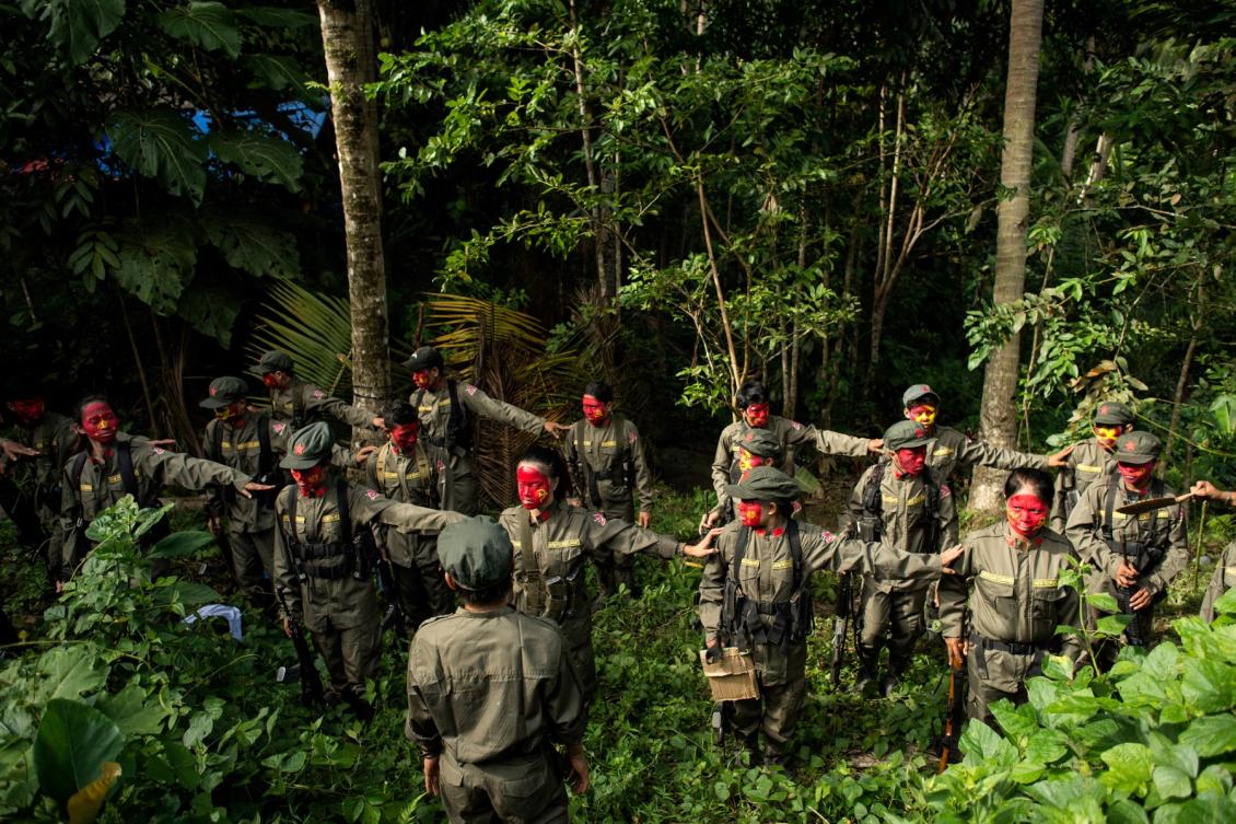 At its peak decades ago, the insurgent force had an estimated 25,000 fighters, who waged one of Asia’s longest-running communist rebellions. (AFP file photo)