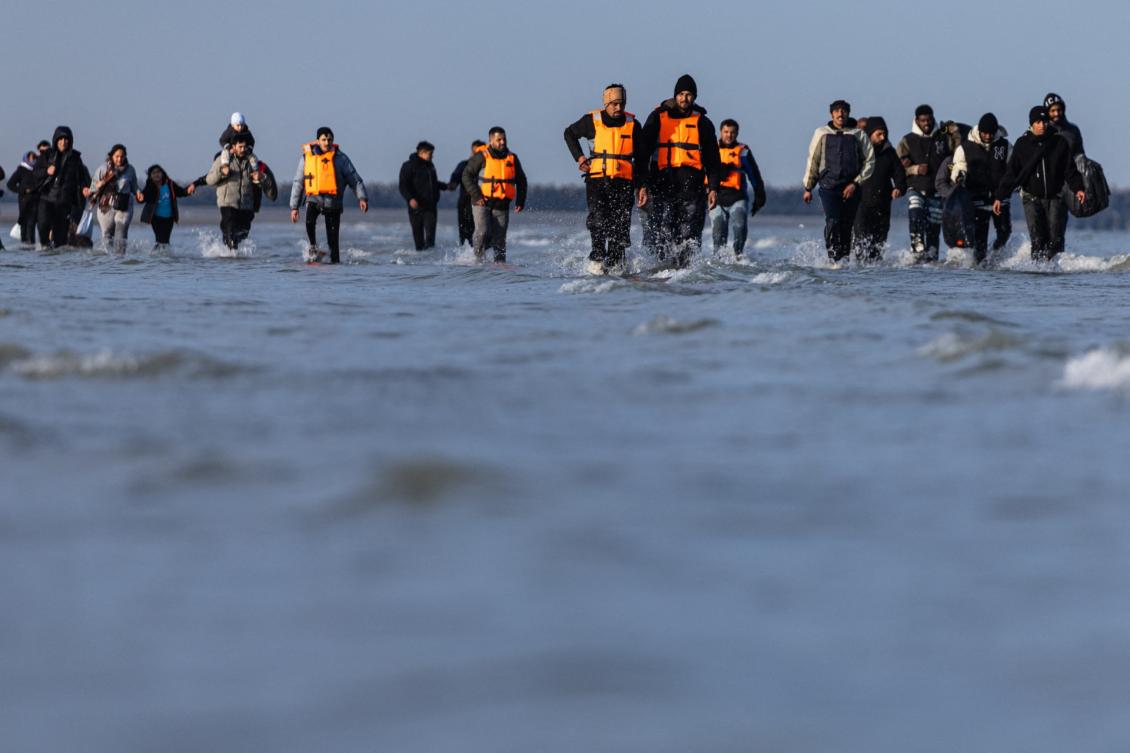 In 2025, at least 29 migrants attempting the crossing from the north coast of France to the south coast of England. (File/AFP)