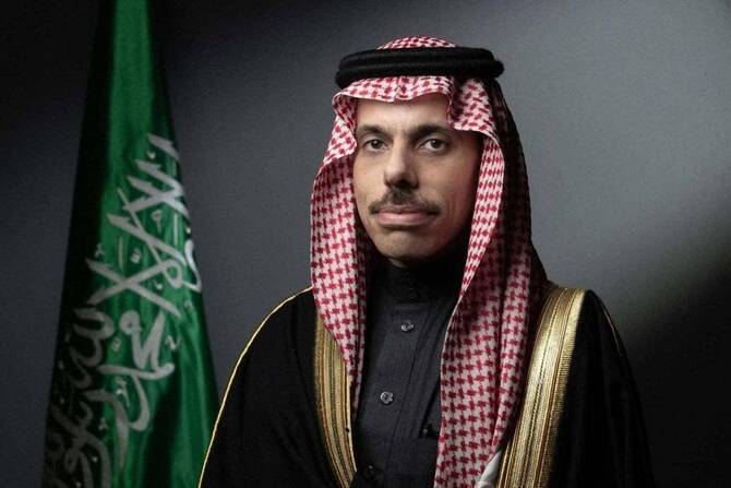 Saudi Foreign Minister Prince Faisal bin Farhan. (File/AFP)