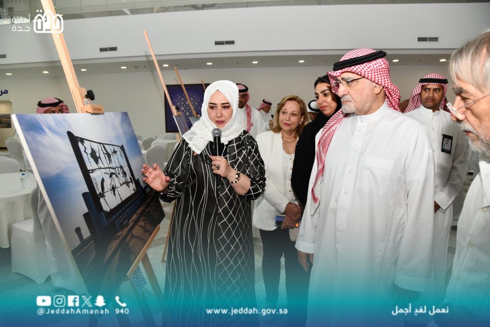 The ‘Bride of the Red Sea’ photography exhibition was launched in Jeddah to document the beauty of the city’s sculptures and landmarks. (X:@JeddahAmanah)