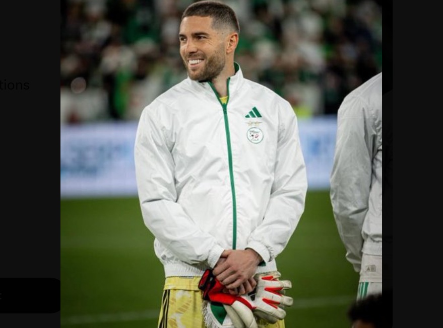 Algeria goalkeeper Luca Zidane is a doubt for the World Cup after suffering a jaw and chin fracture while playing for his club Granada in Spain’s second tier. (X/@DZFOOTBALLDZ)