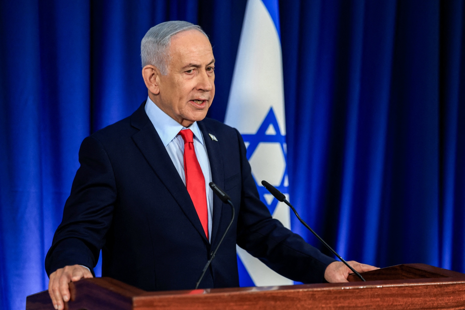 Israelis mostly support the wars but many no longer trust Netanyahu to translate destruction into strategic victory (File/AFP)