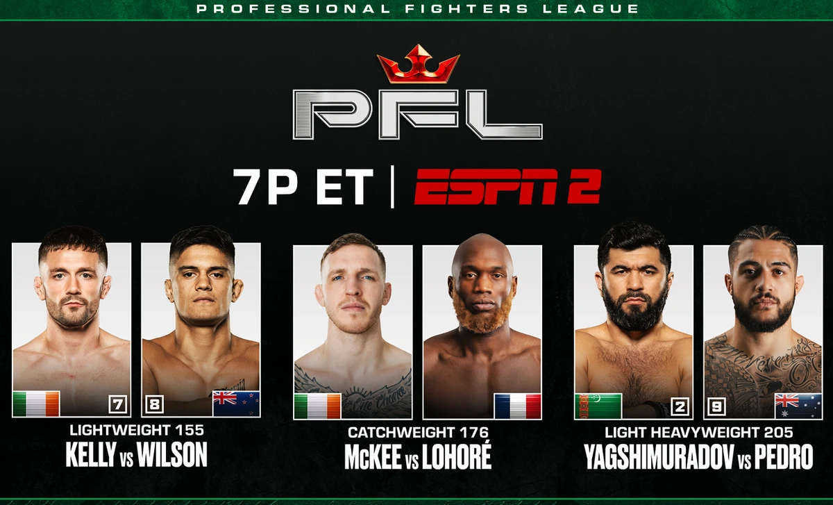PFL Belfast will take place on April 16. (Supplied)