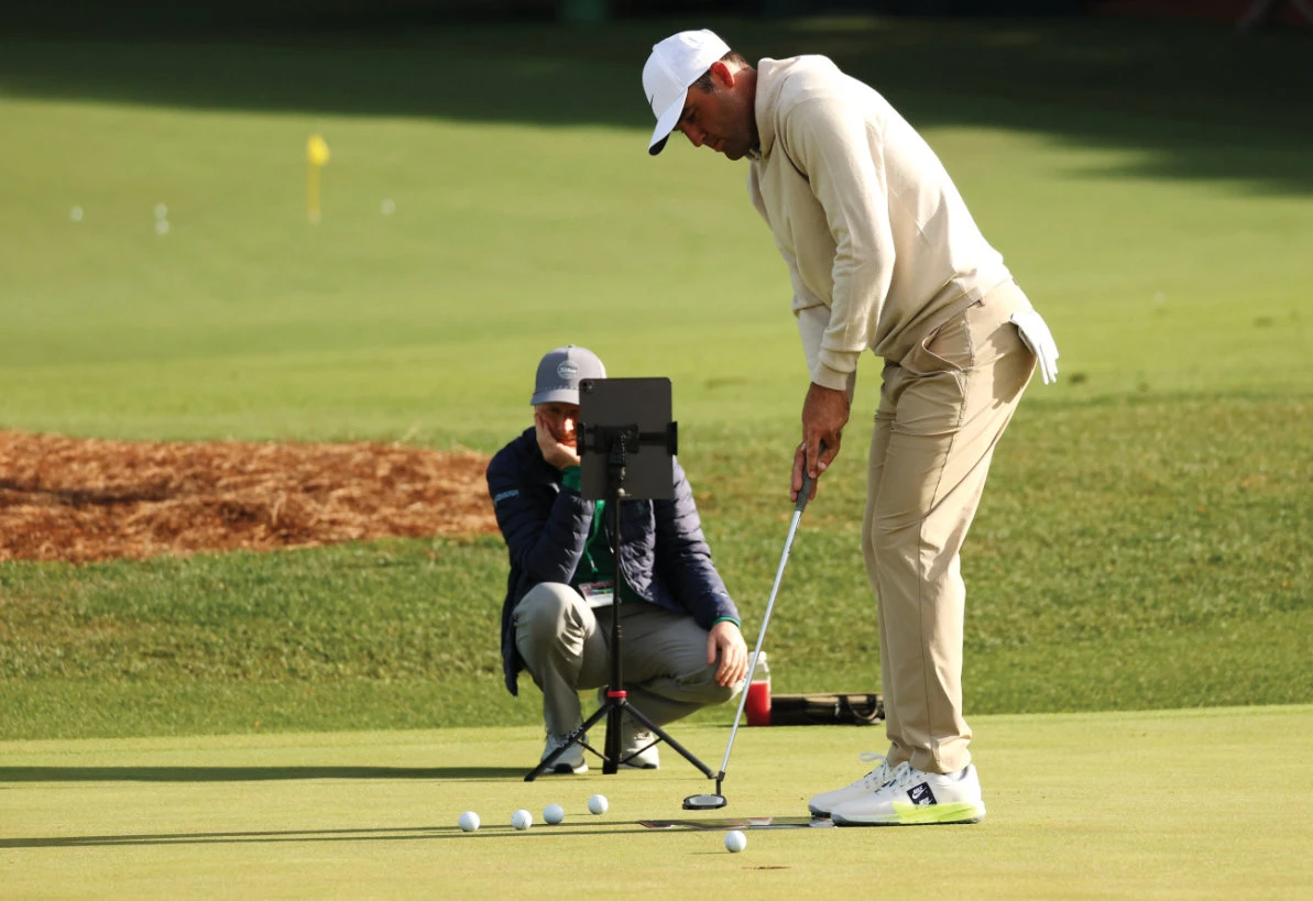 McIlroy hits Augusta unburdened, Scheffler leads Masters odds