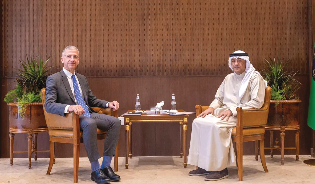GCC secretary general receives Cyprus ambassador to Saudi Arabia