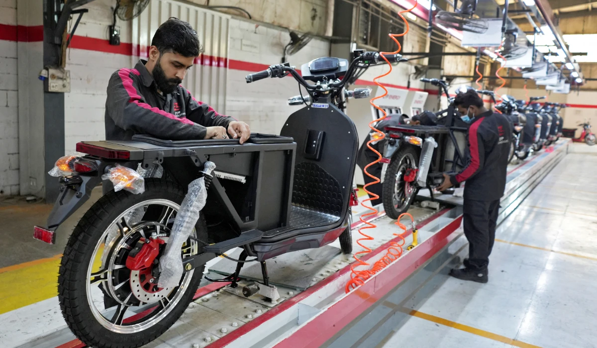 Soaring costs, fuel shortage fears  drive people to electric motorbikes