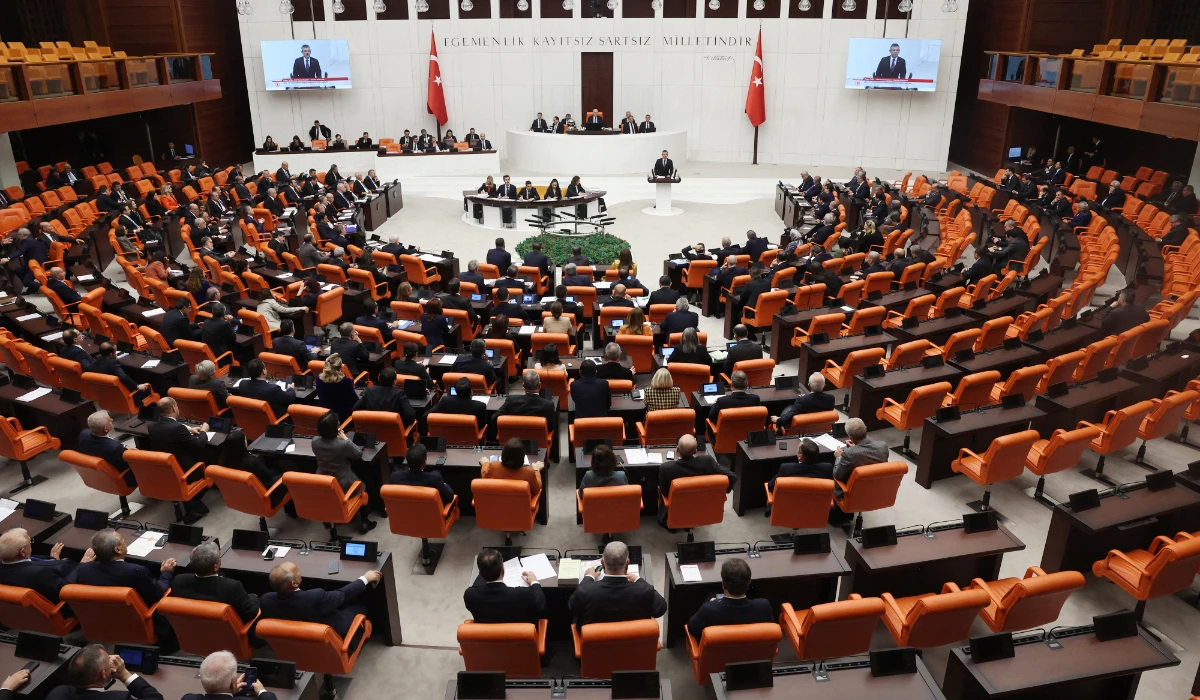 It’s unclear how long the parliament debate will last. (AFP)