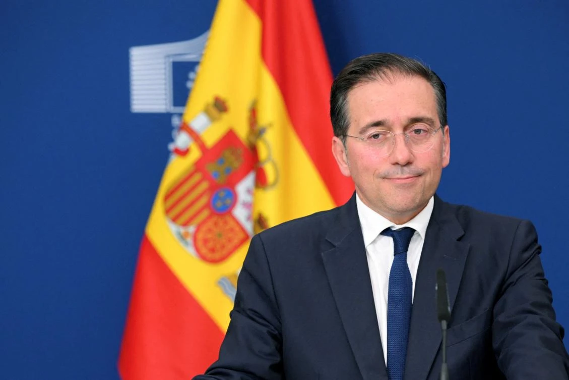 Spanish Foreign Minister Jose Manuel Albares. (File/AFP)