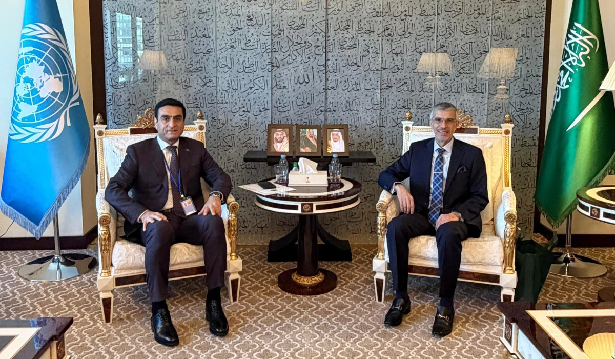 Saudi envoy to UN receives Turkmenistan official in New York