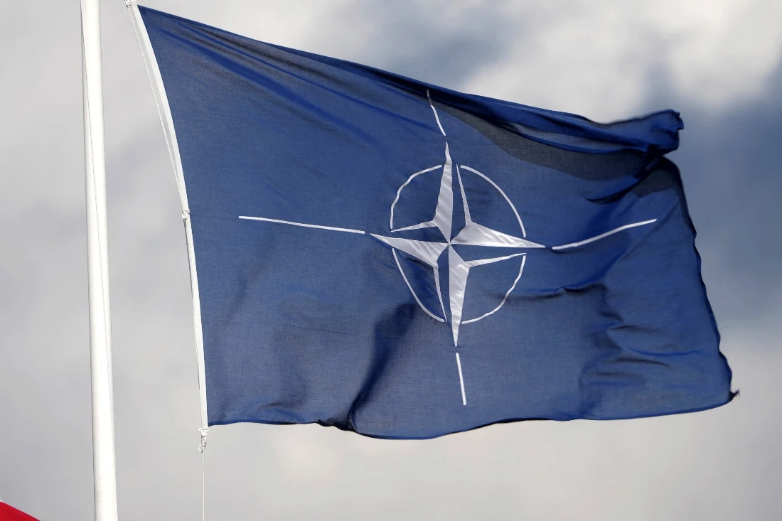 Speaking to Fox News on Monday, Trump threatened once again to leave NATO. (REUTERS)