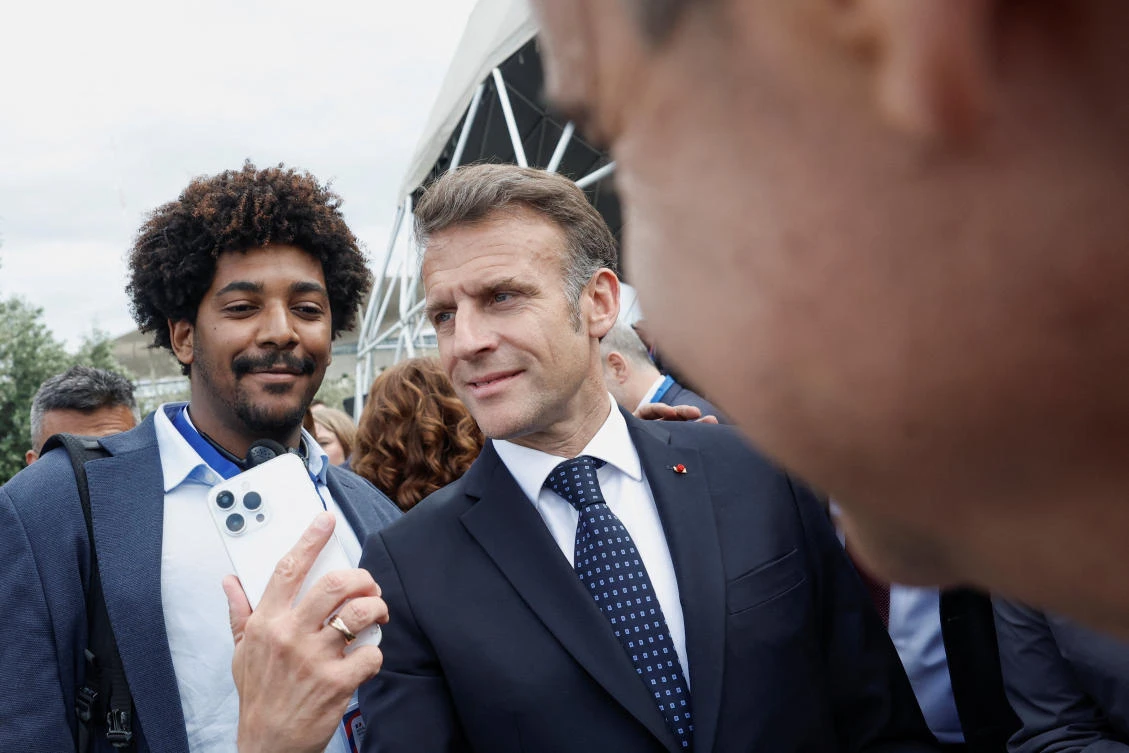 Macron reaffirms efforts to reopen Strait of Hormuz, as TotalEnergies warns of energy shortages
