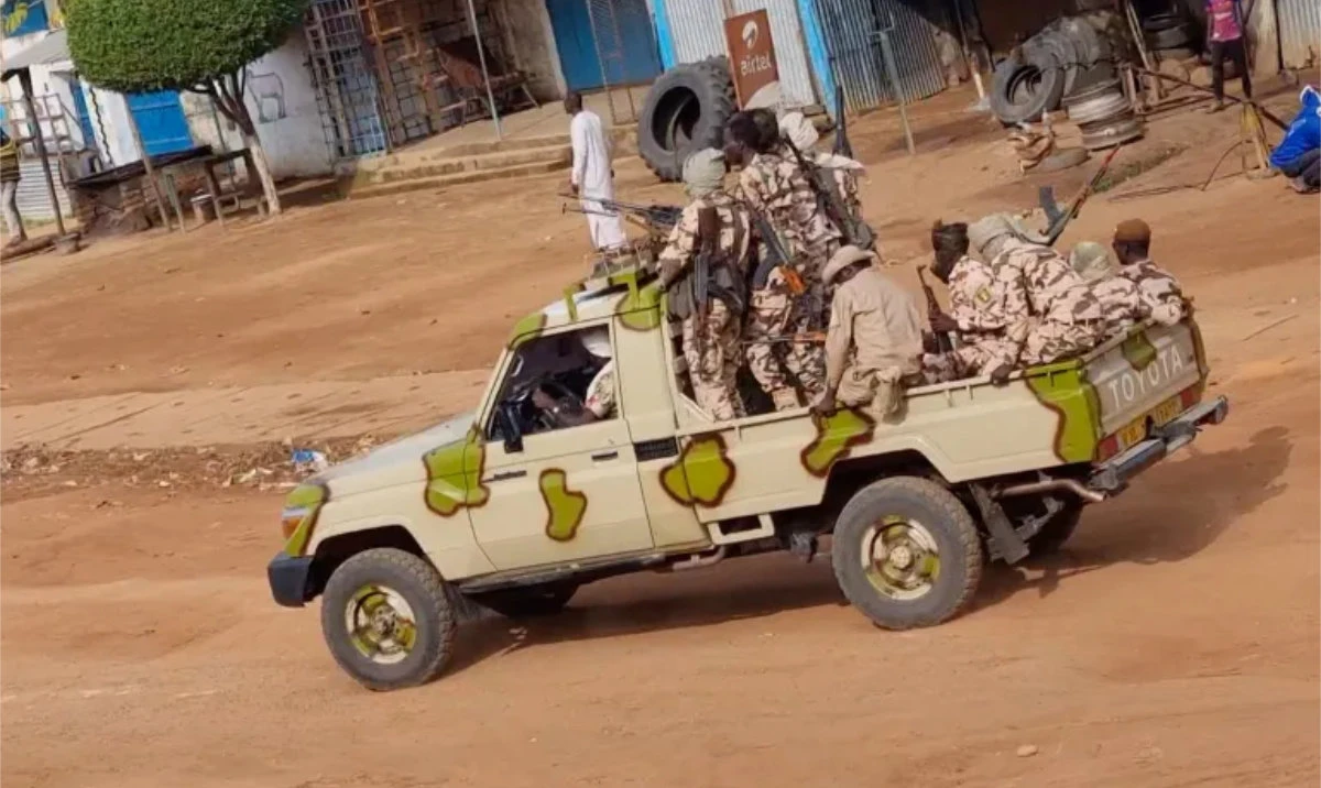 Police officials patrol in Moundou, Chad. (Reuters/File)