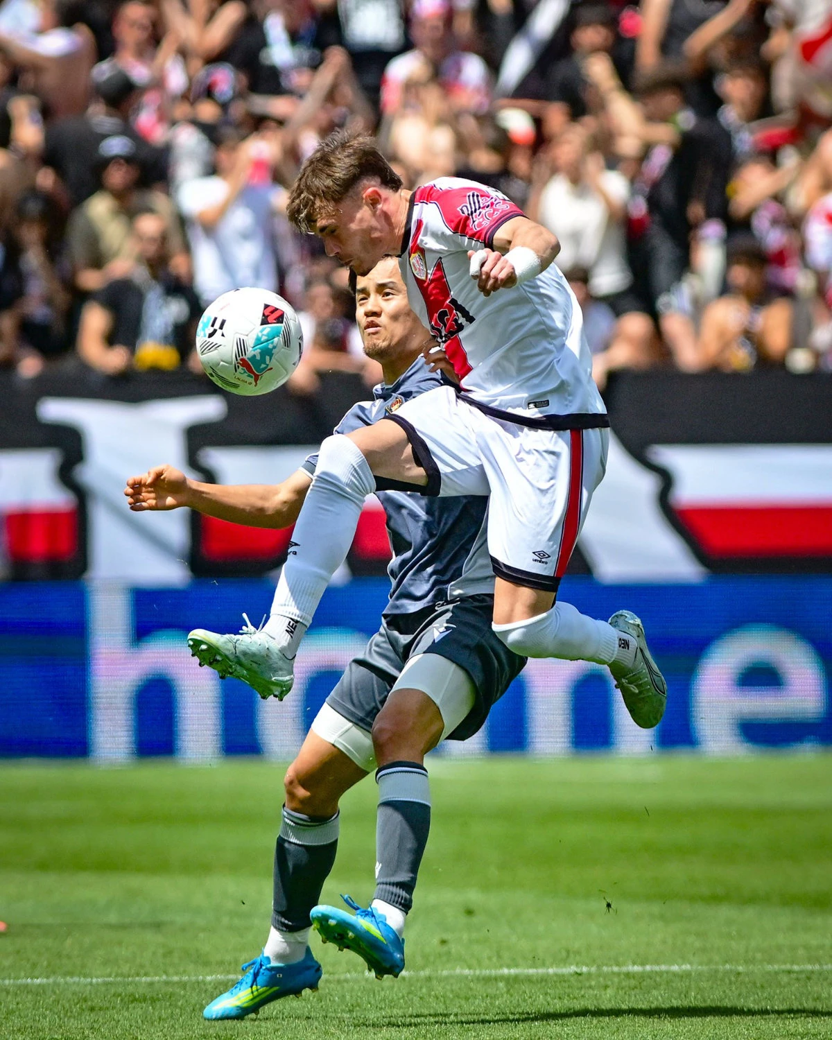 VAR turns goal for Rayo Vallecano into penalty kick for Real Sociedad. Sevilla loses again