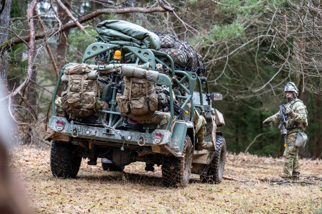 Above, US soldiers at the Hohenfels Training Area in southern Germany on February 6, 2025. (AFP file photo)