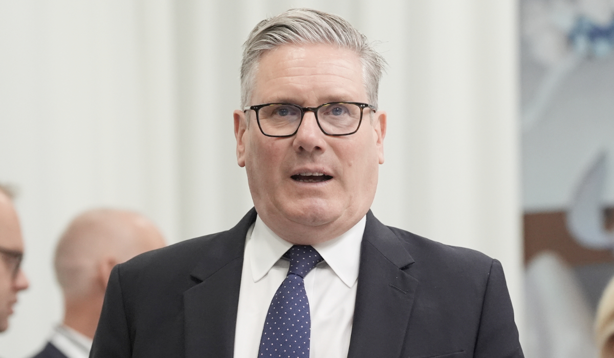 Britain's Prime Minister Keir Starmer during the European Political Community summit in Yerevan, Armenia, Monday May 4, 2026. (AP)