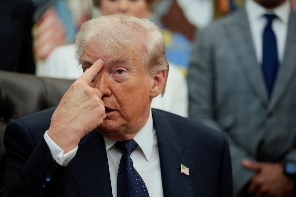 US President Donald Trump. (Reuters)