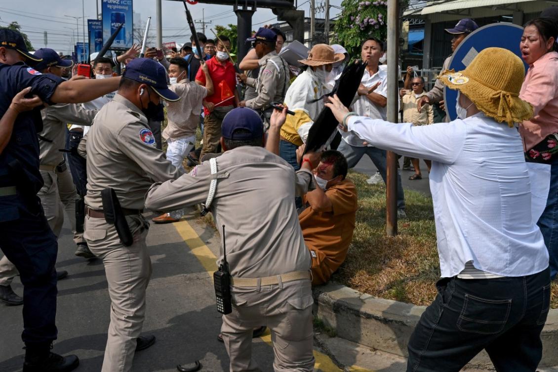 Cambodian PM’s cousin says owned 30% of scam-linked firm