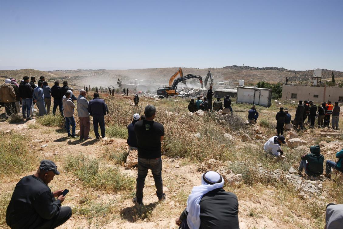 Excluding east Jerusalem, more than 500,000 Israelis live in the occupied West Bank in settlements that are illegal under international law, among some three million Palestinians. (AFP)