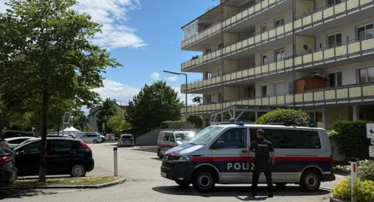 At least three people have been killed outside a restaurant in the Austrian city of Linz, a police spokesperson said on Thursday, adding that the weapon with which they were killed had been recovered. (X/@LeanneSpurs)