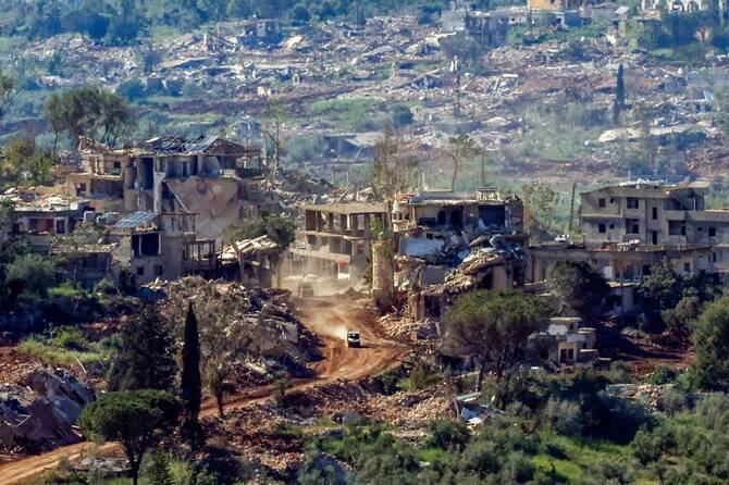 Air raid sirens sounded in several cities in northern Israel on Friday after shelling from Lebanon, the Israeli military said, amid a fragile truce with Lebanese militant group Hezbollah. (AFP/File)