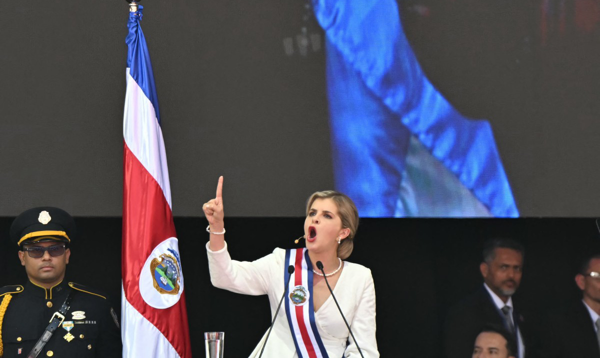 Costa Rica’s new leader vows ‘firm hand’ against drug gangs