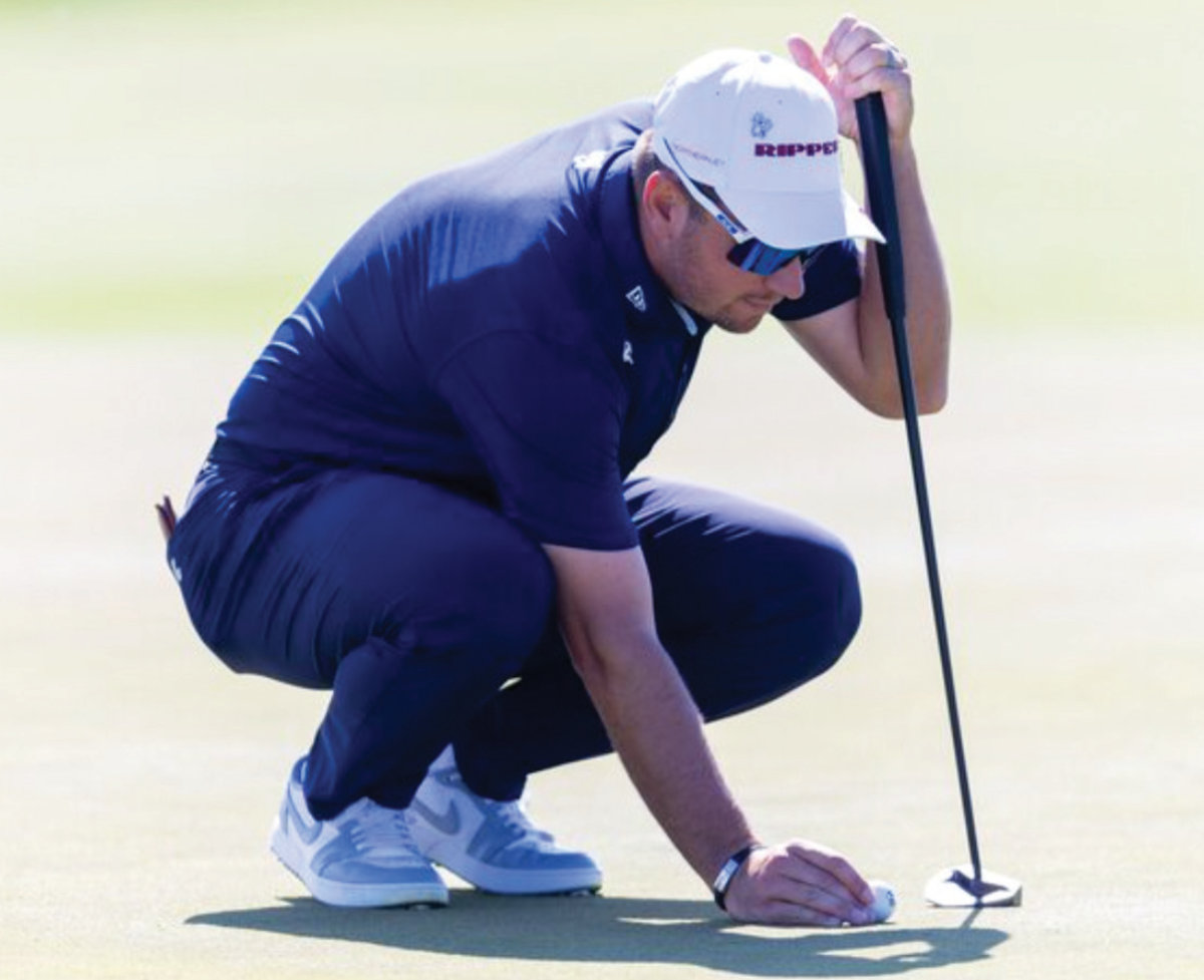 Lucas Herbert shoots 64 to take two-shot lead at LIV Golf Virginia