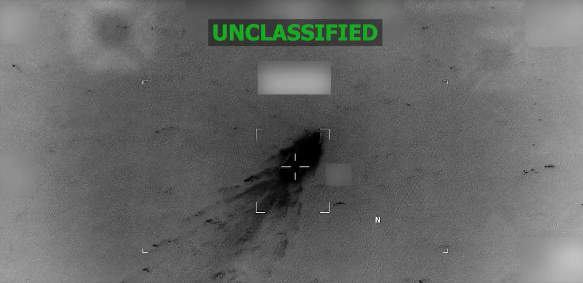 Video grab posted on social media by US Southern Command.