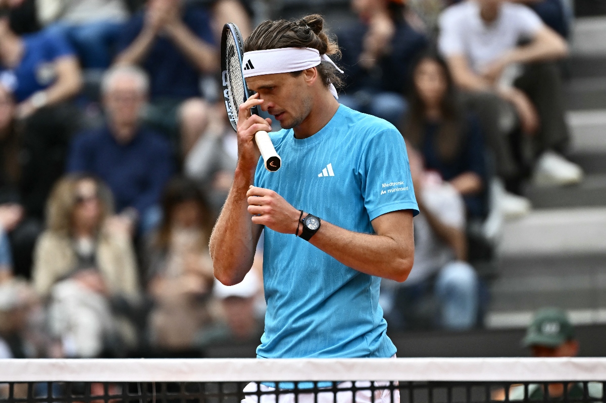 Zverev is in good form having reached the final in Madrid last weekend and he is again on the other side of the draw to red-hot favorite Jannik Sinner. (AFP)