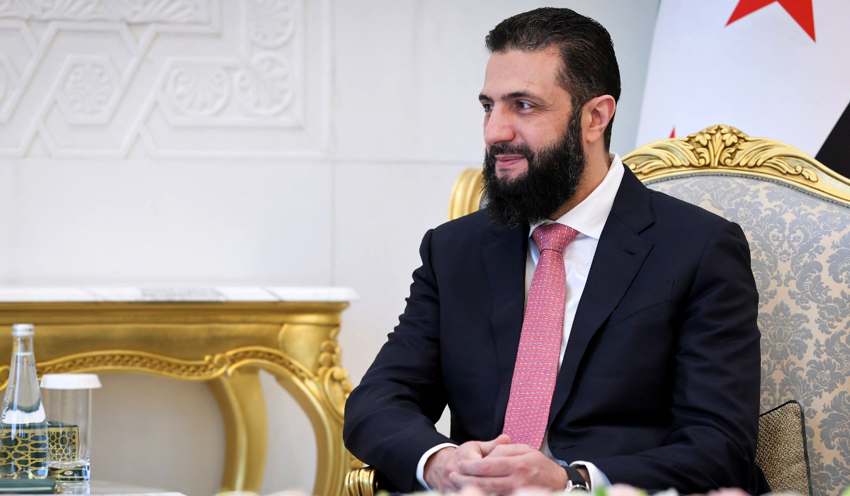 Syrian President Ahmed Al-Sharaa. (AFP)