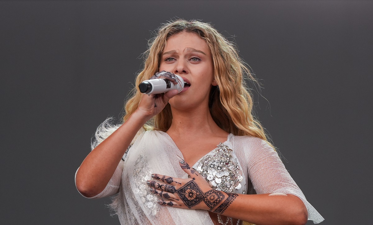 Palestinian Chilean singer Elyanna features on an official FIFA World Cup song. (File/ Getty Images)