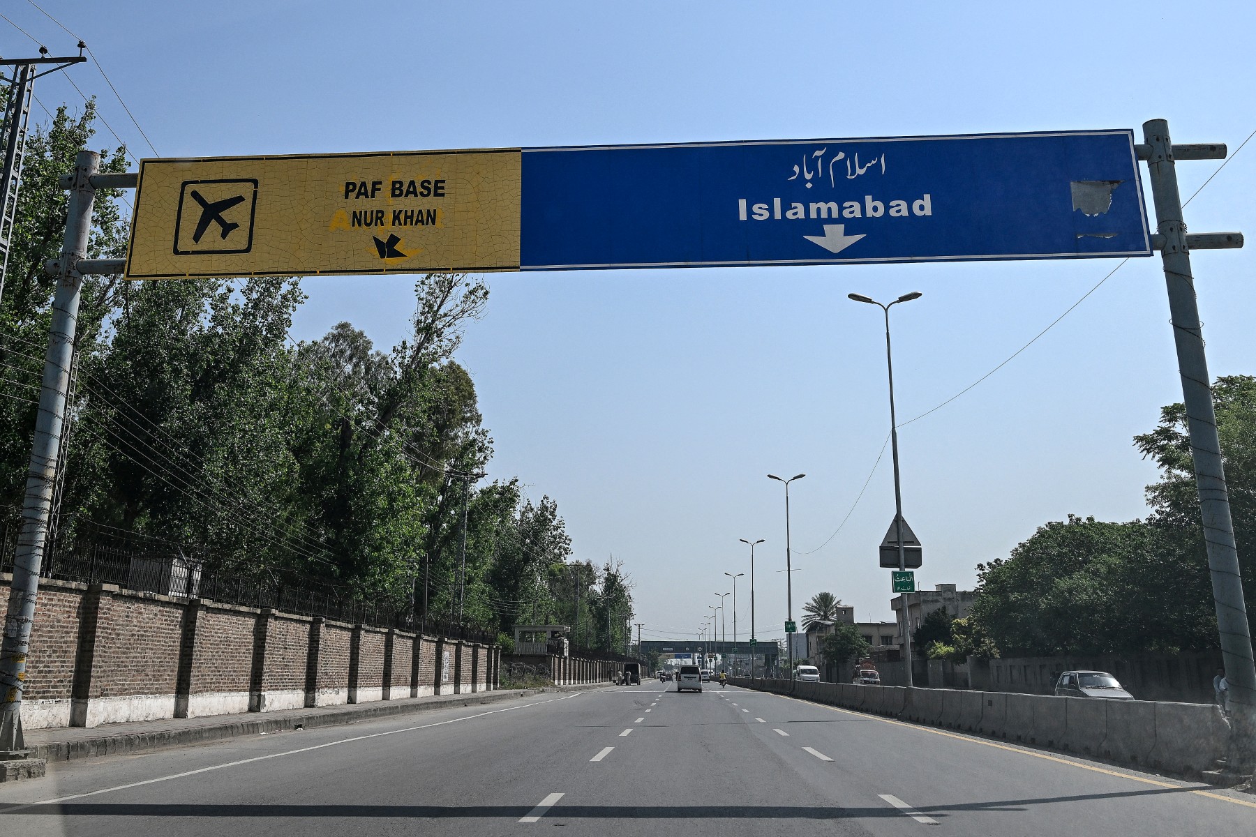 CBS News reported on Monday that Tehran sent multiple aircraft to Pakistan’s Nur Khan air base in Rawalpindi days after US President Donald Trump announced a ceasefire. (AFP file photo)