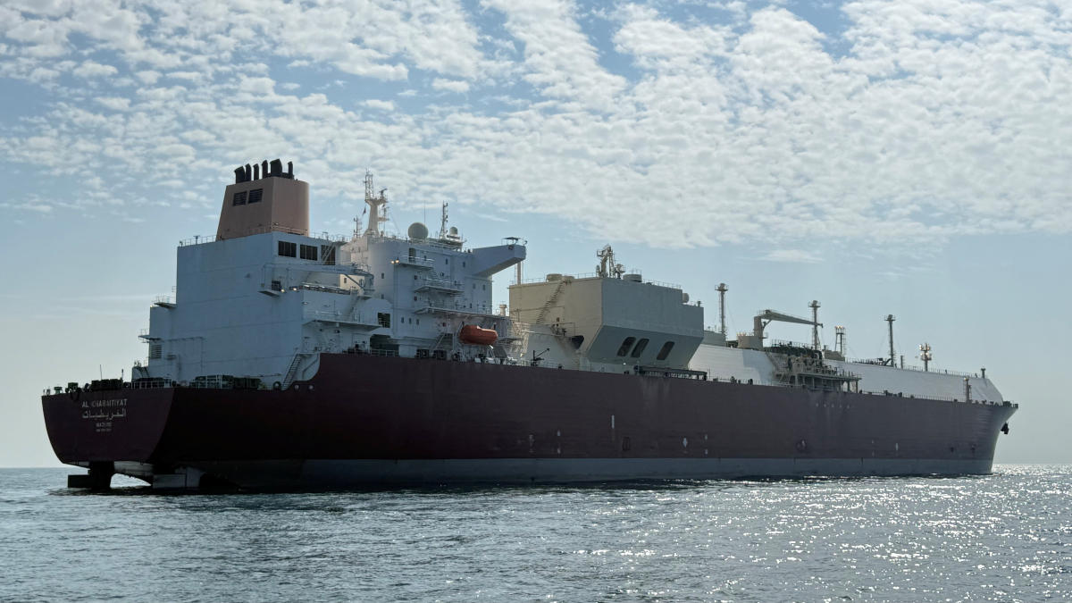Iran should not use the Strait of Hormuz, which it has blocked since the start of the Middle East war, as a means to blackmail Gulf states, Qatar's top diplomat said Tuesday. (REUTERS)