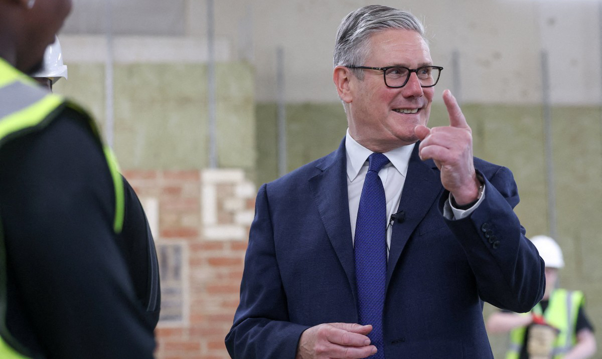 Keir Starmer insists on proving ‘doubters’ wrong. (AFP)