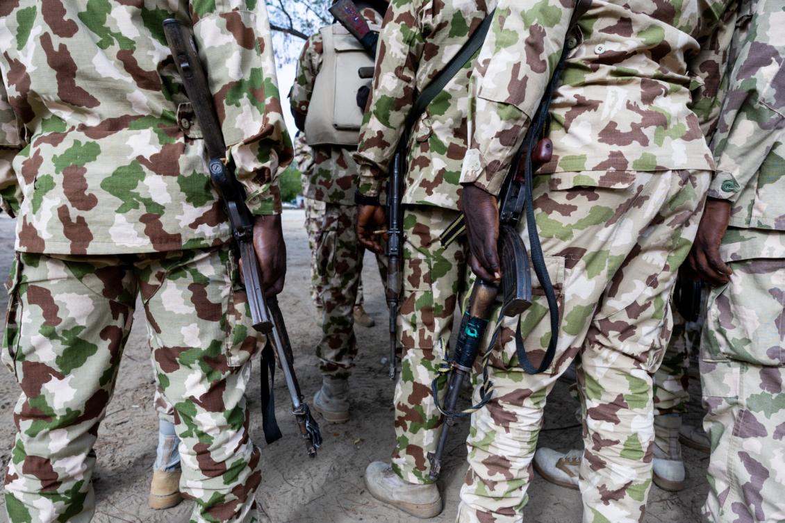 Nigeria’s military has been battling bandits in the northwest but often describes them as terrorists. (AFP file photo)