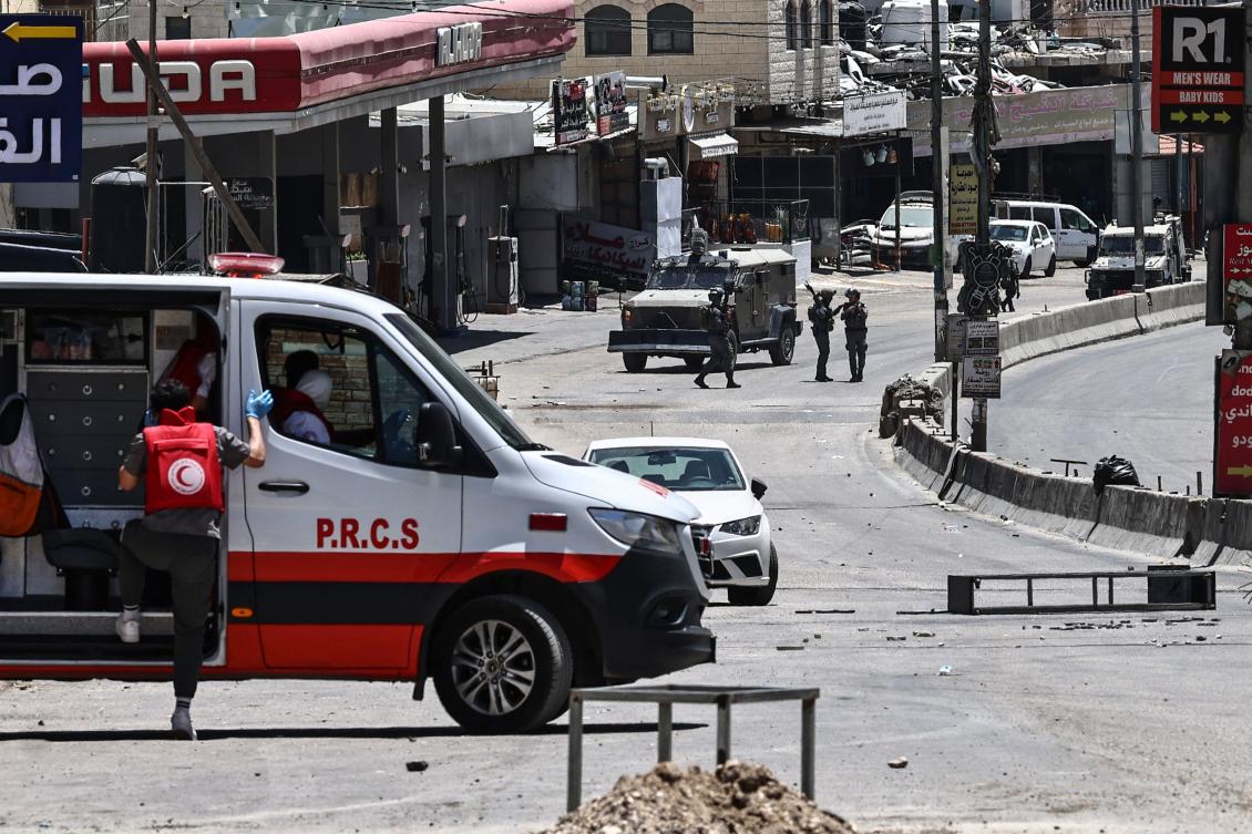Violence has increased in the West Bank since the start of the war in Gaza in October 2023. (AFP)