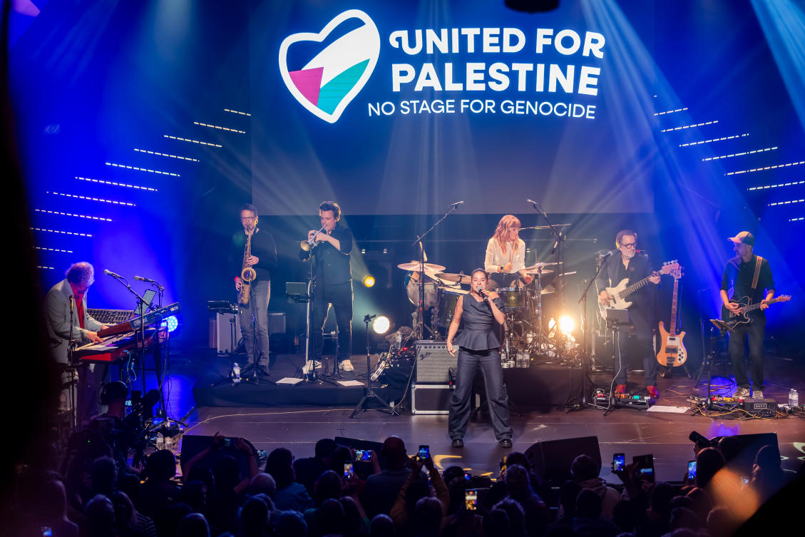 Alternative shows counter Eurovision amid larger protest over Israel’s participation