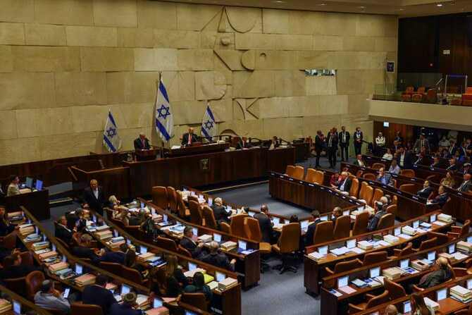 Israel’s ruling coalition has submitted a proposal to dissolve the country’s parliament, paving the way for early elections, the party of PM Benjamin Netanyahu said on Wednesday. (Reuters/File)