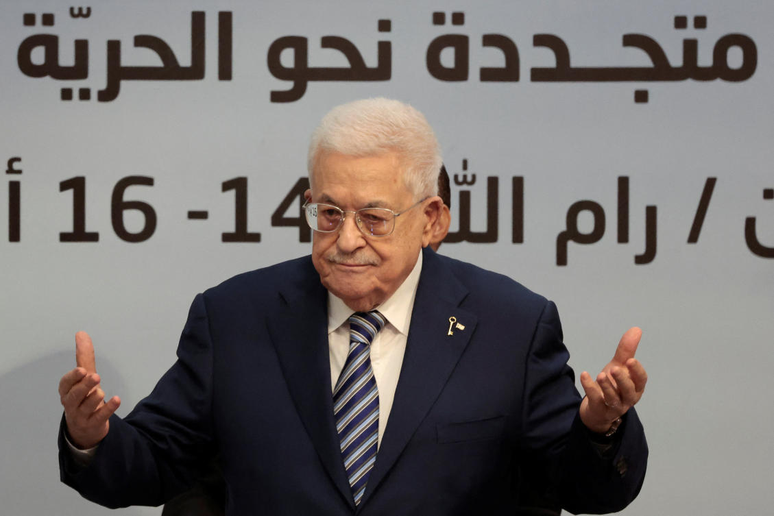 Palestinian president Mahmoud Abbas on Thursday pledged to press ahead with reforms within the Palestinian Authority. (Reuters)