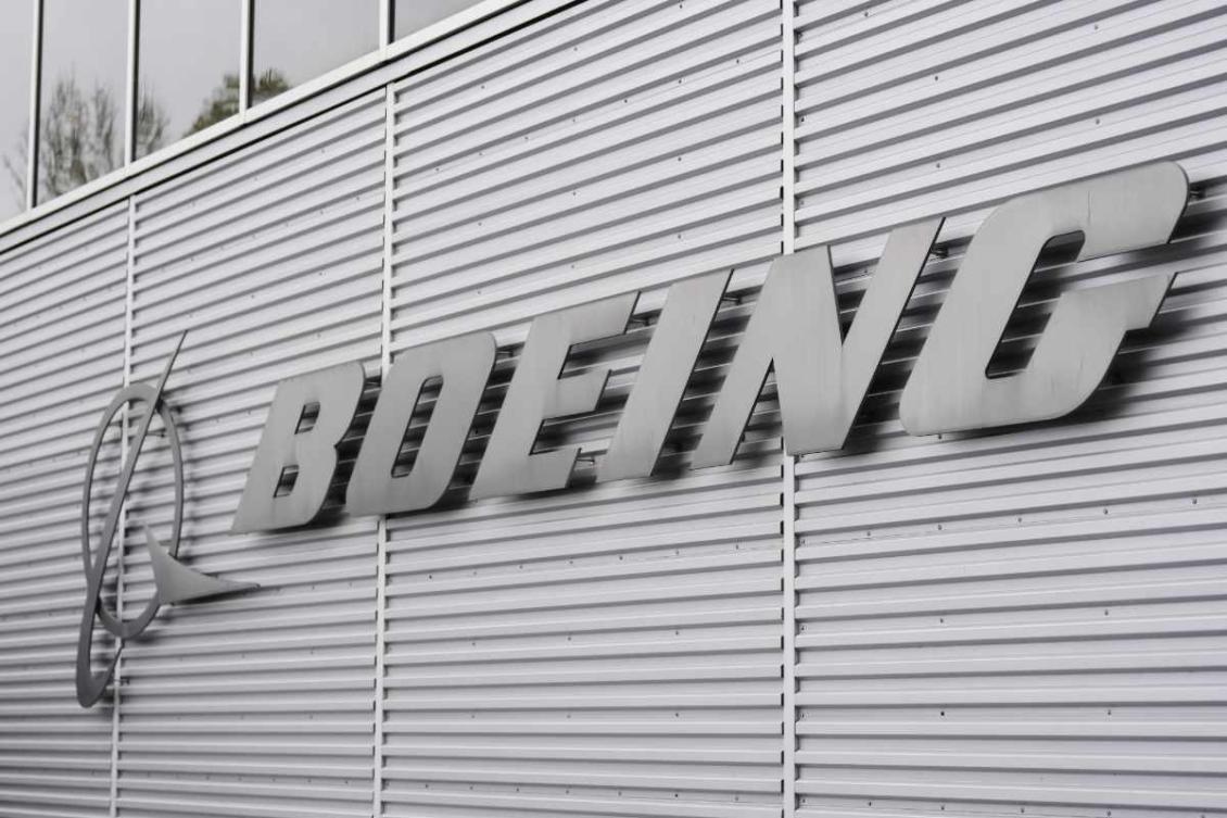The Boeing logo is seen outside of Boeing's factory in Renton, Washington. (AP Photo/file)