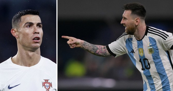Lionel Messi’s career seemed complete after he led Argentina to victory at the 2022 World Cup, but the motivation to keep playing is still there for him and his great rival Cristiano Ronaldo as the duo prepare to make history at this year’s tournament in North America. (AFP/File)