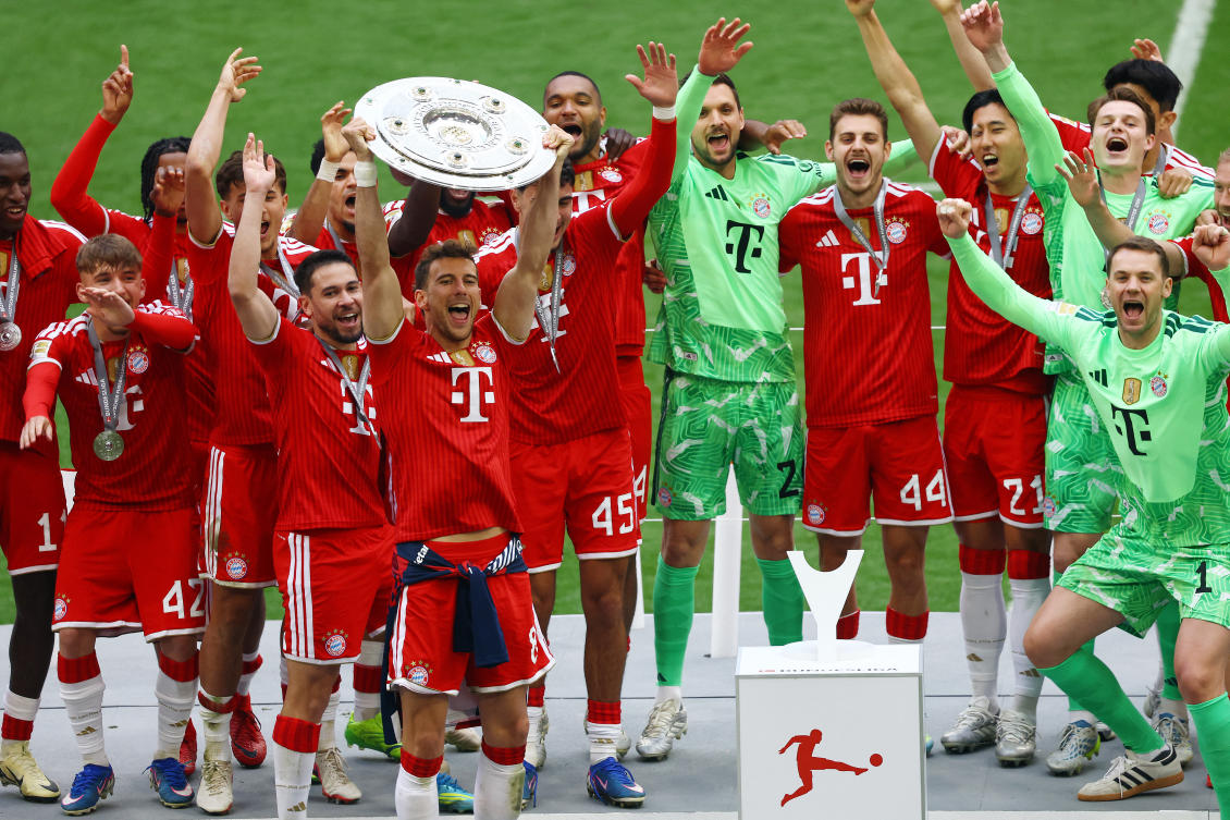 Kane grabs hat-trick as champions Bayern crush Cologne 5-1 in season finale