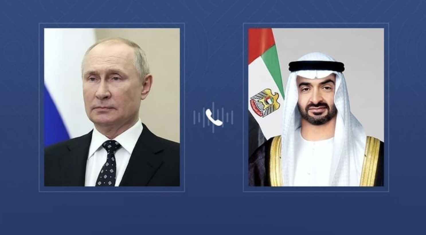 Russian President Vladimir Putin discussed the Iran conflict and wider regional developments during a phone call with UAE President Mohamed bin Zayed Al Nahyan on Saturday. (WAM)