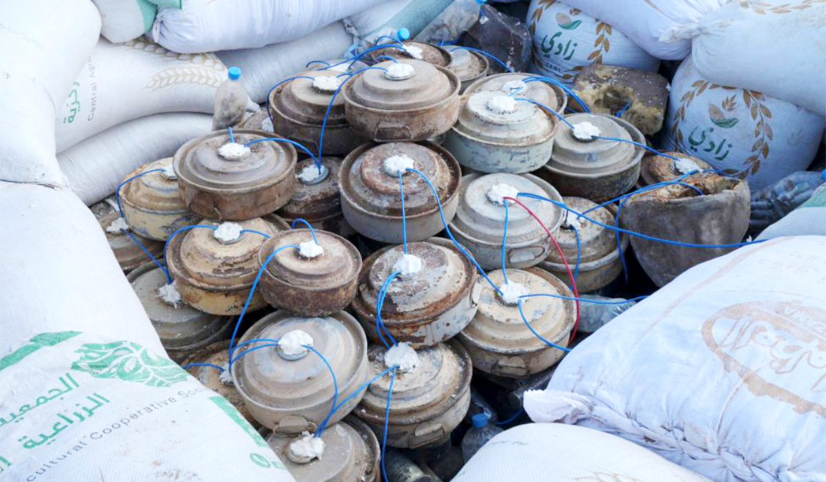 The explosives were planted indiscriminately across the country, posing a threat to civilians, including children, women, and the elderly. (Supplied)