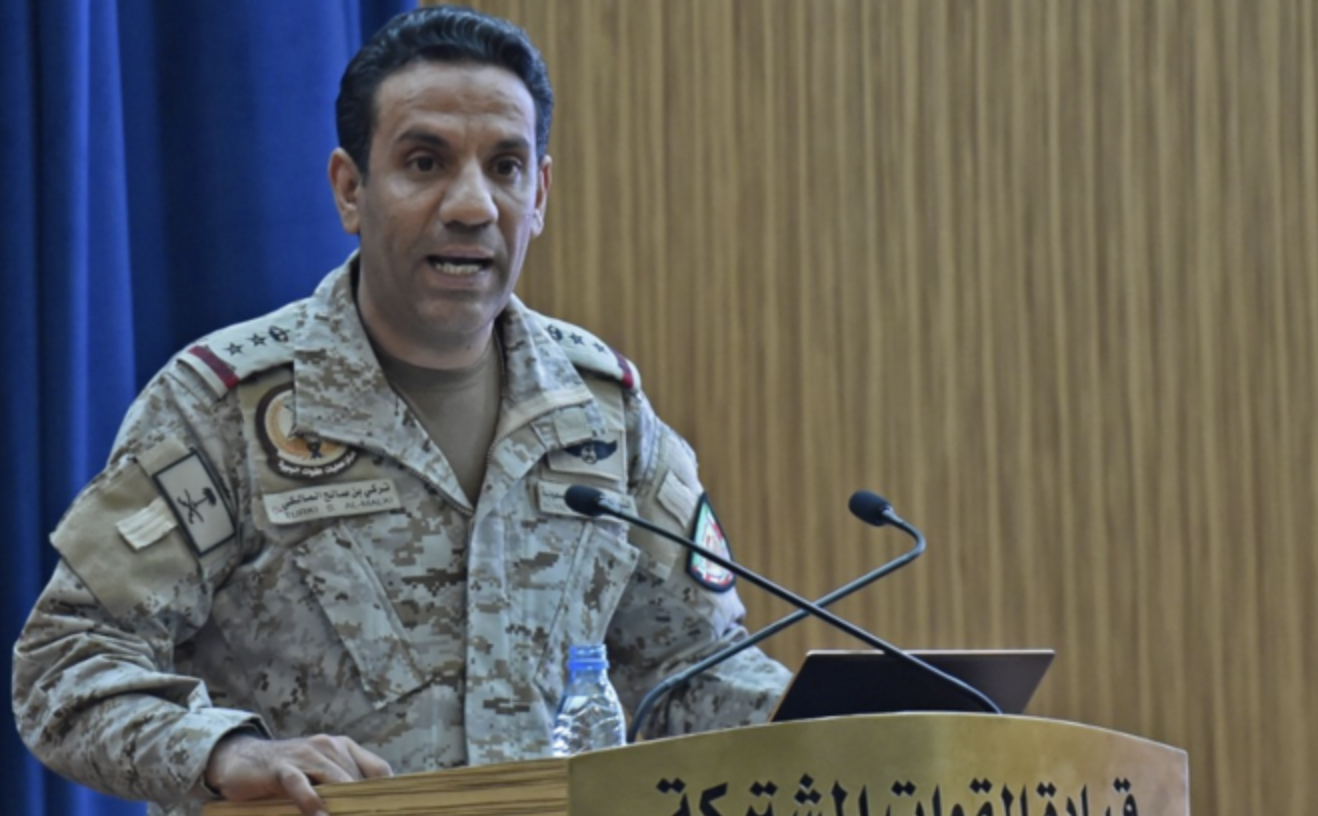 The Kingdom’s defense ministry spokesman Major General Turki Al-Maliki said that it would take the necessary operational measures to respond to any attempt to violate its sovereignty and security. (SPA/File Photo)