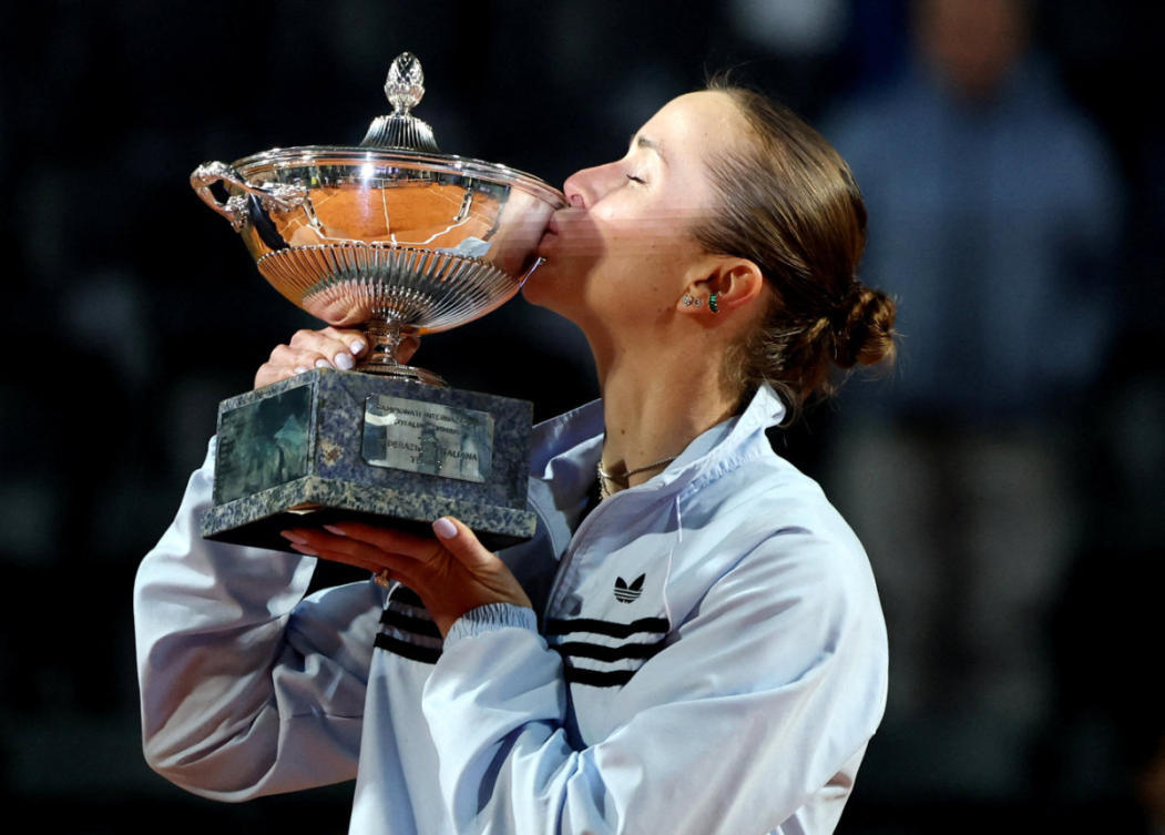 Ukraine’s Svitolina sees off Gauff to win Italian Open