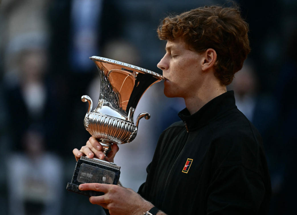 Sinner becomes 1st Italian man to win Italian Open in 50 years and matches Djokovic’s Masters sweep