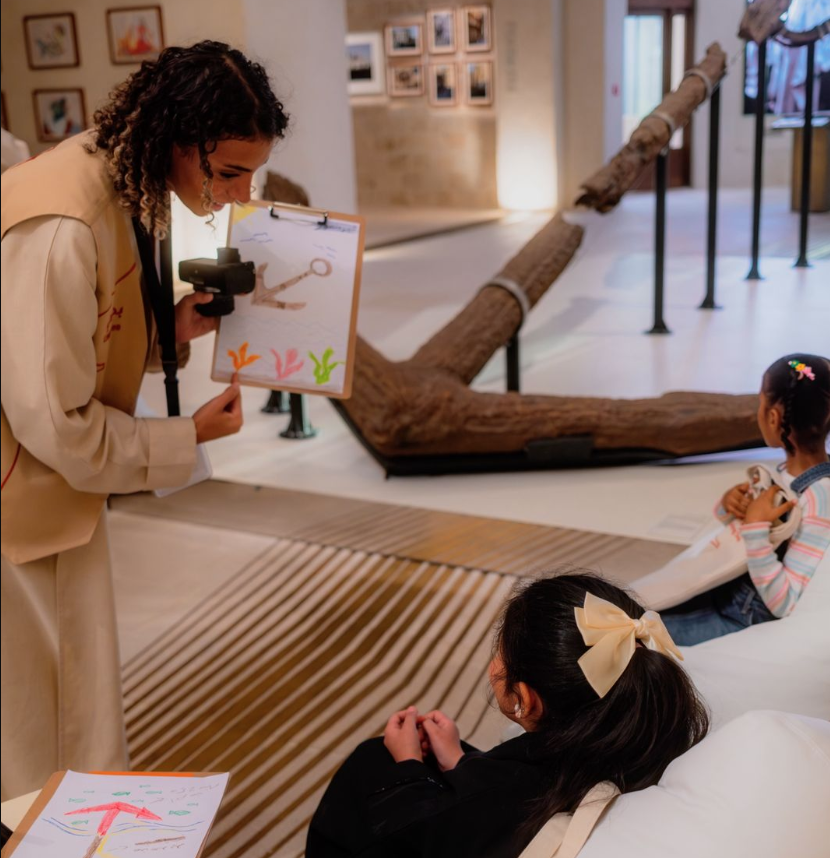 Throughout the day, visitors engaged with hands-on activities inspired by the Red Sea’s history, biodiversity, pilgrimage routes and maritime heritage. (Supplied)
