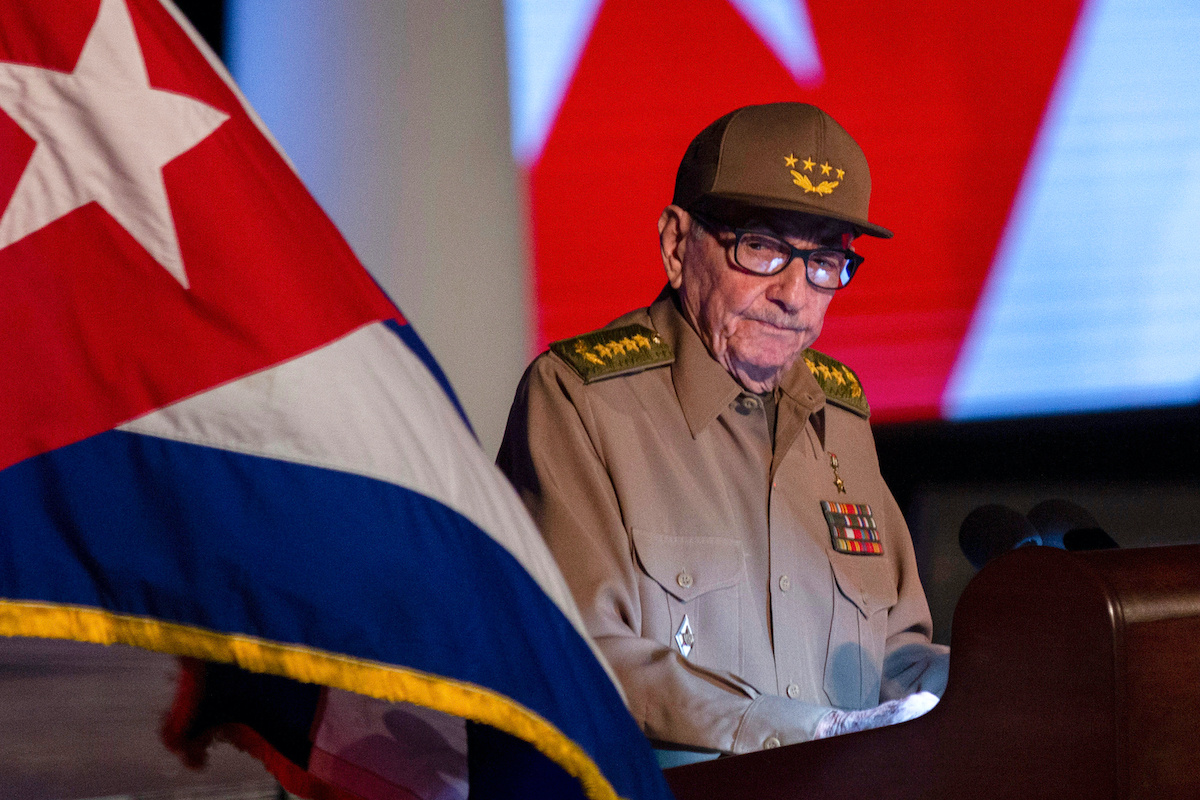 Former Cuban President Raul Castro now 94, was Cuba’s defense minister when two small planes operated by an exile group were shot down. (AP)
