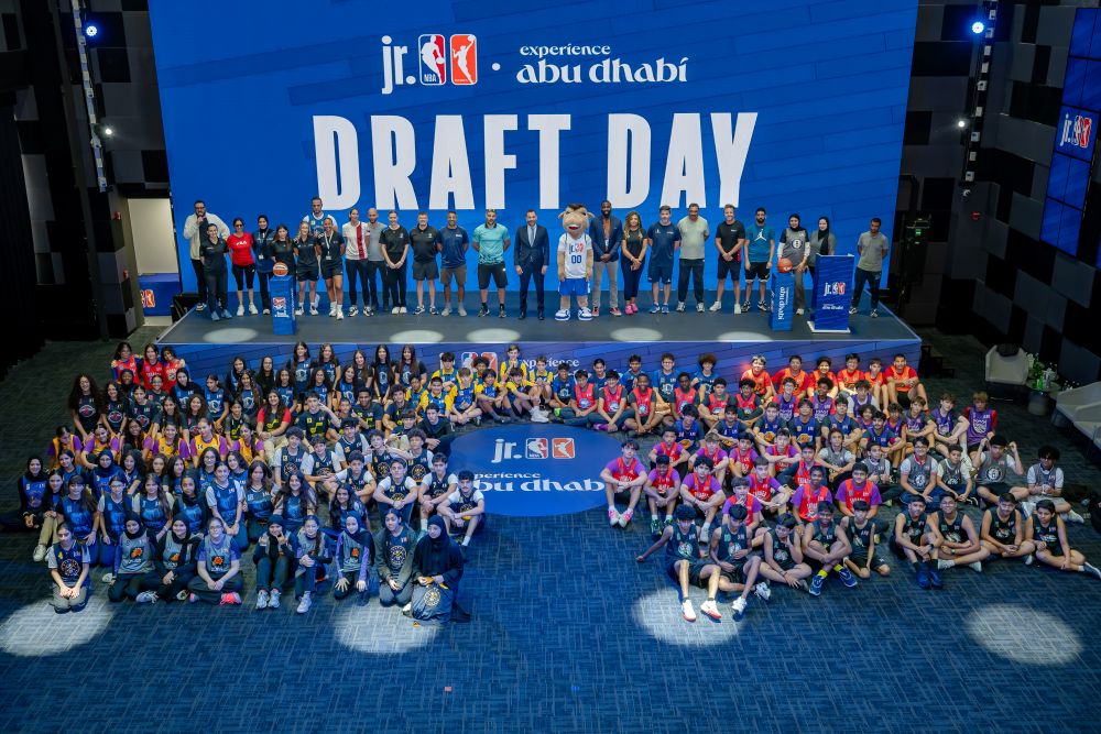 The fifth season of the Jr. NBA/Jr. WNBA Abu Dhabi League officially tipped off this month with record participation. (SUPPLIED)